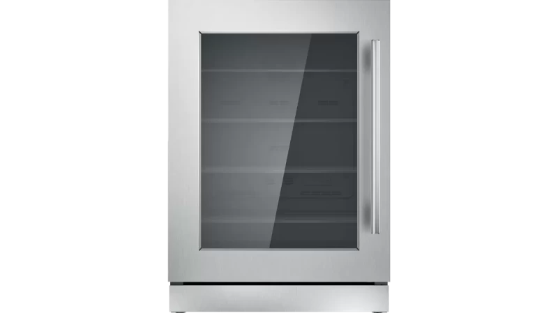 24-Inch Under-Counter Glass Door Refrigerator T24UR910LS