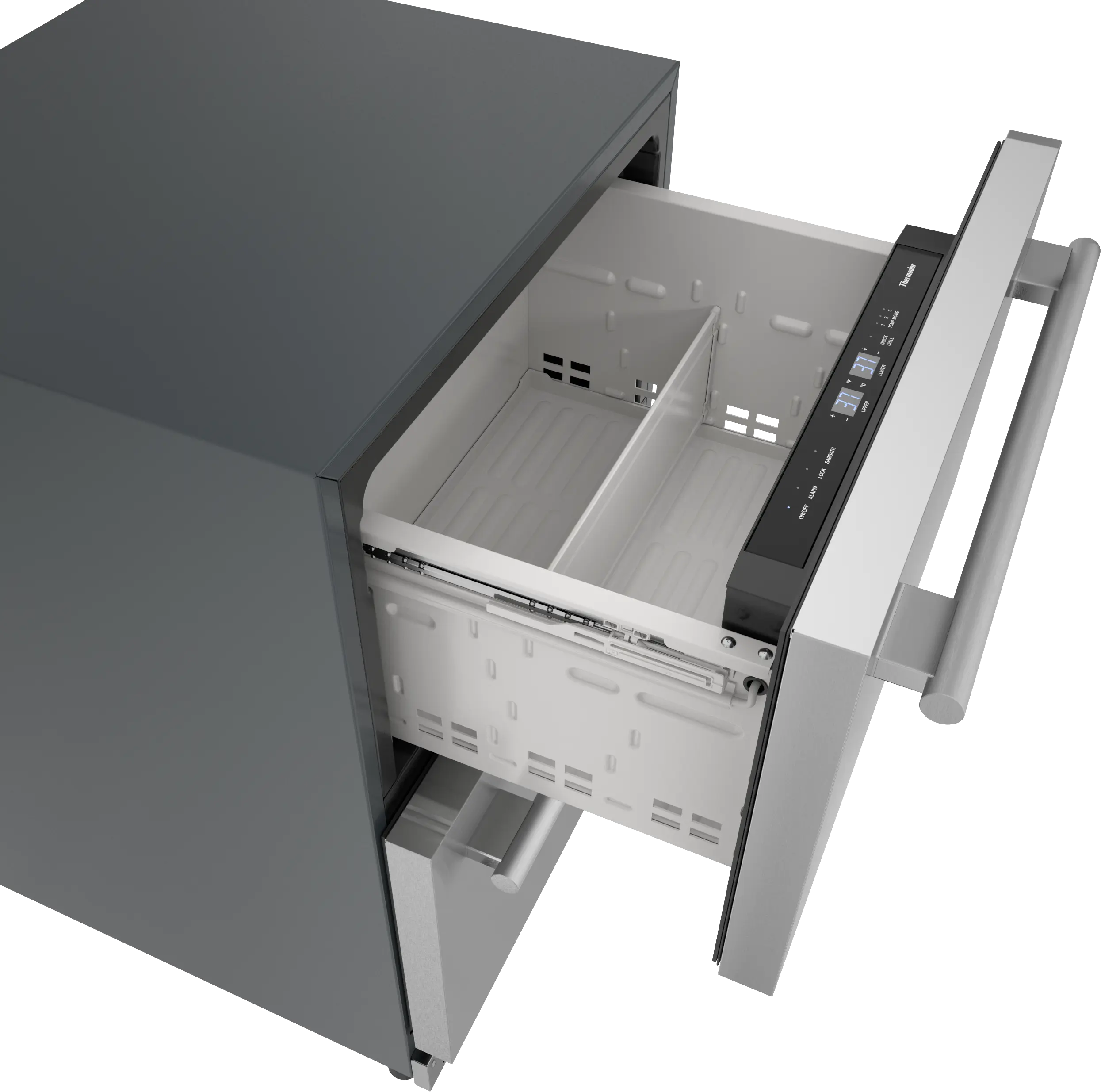 Freedom® Under Counter Double Drawer Refrigerator 24'' Masterpiece® T24UR915DS