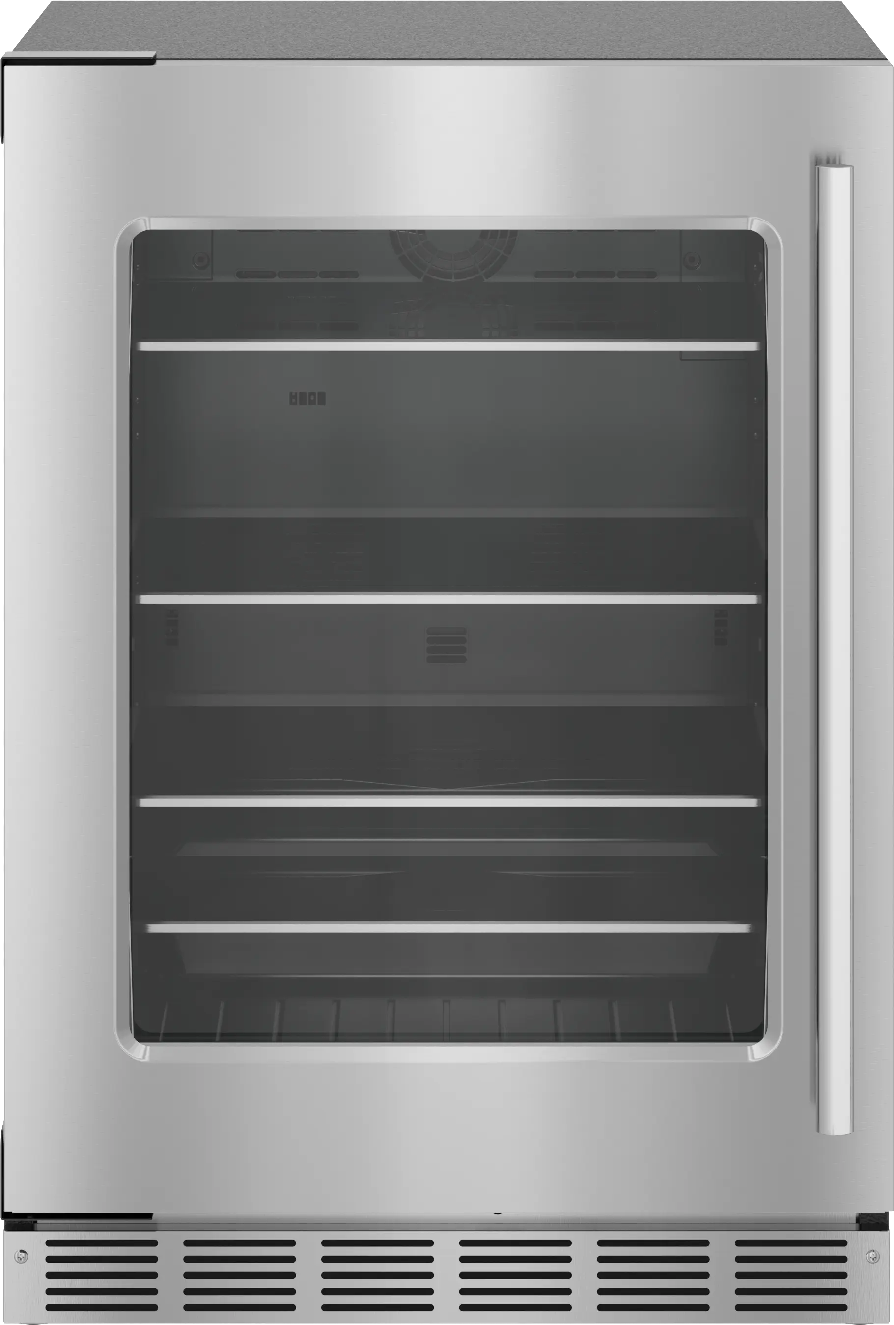 Freedom® Under Counter Refrigerator With Glass Door 24'' Masterpiece® , Left Hinge T24UR915LS