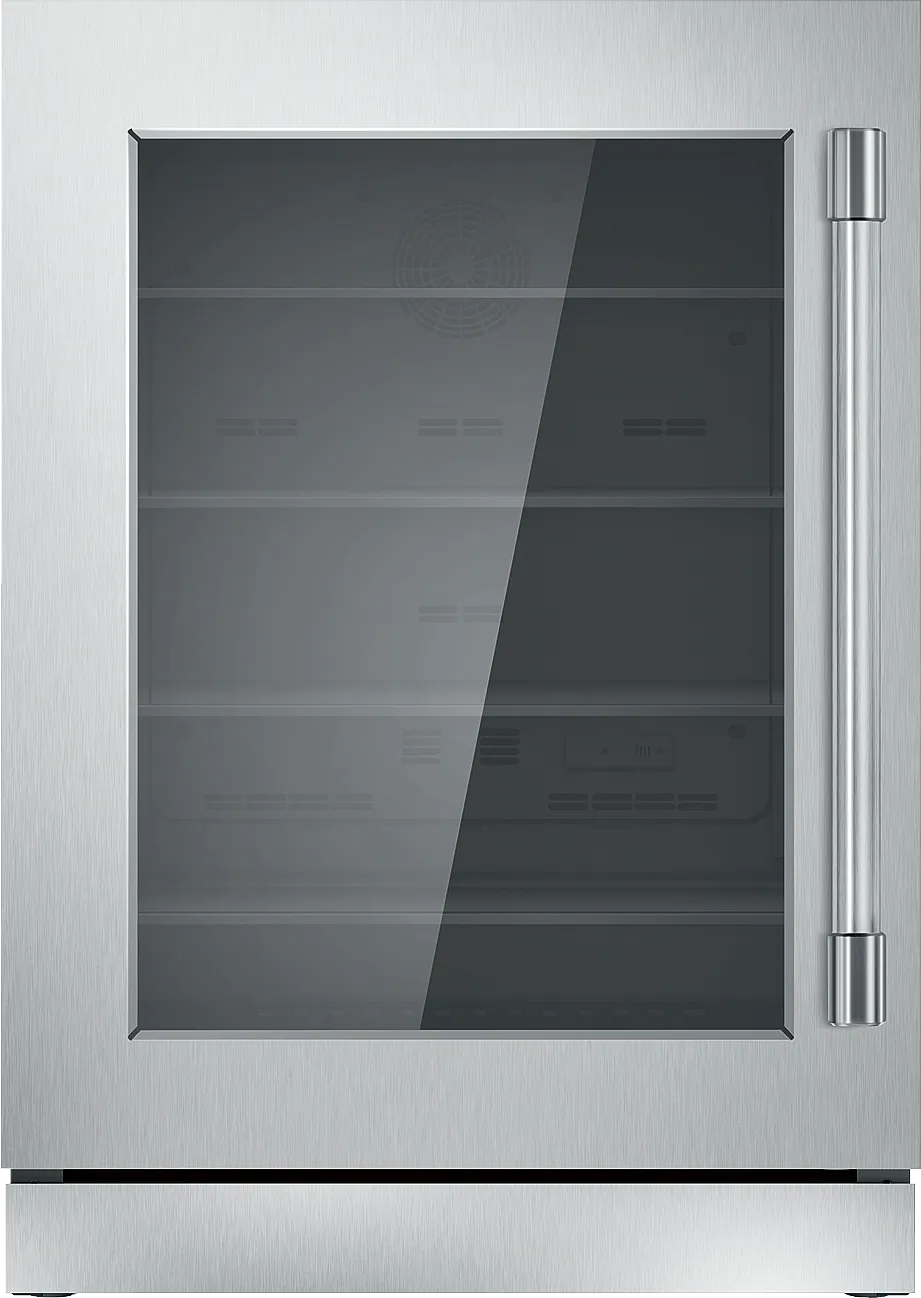 24-Inch Under-Counter Glass Door Refrigerator T24UR920LS