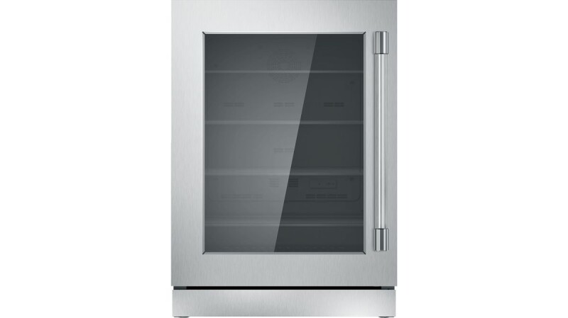 24-Inch Under-Counter Glass Door Refrigerator T24UR920LS