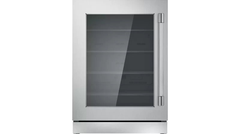 24-Inch Under-Counter Glass Door Refrigerator T24UR920LS