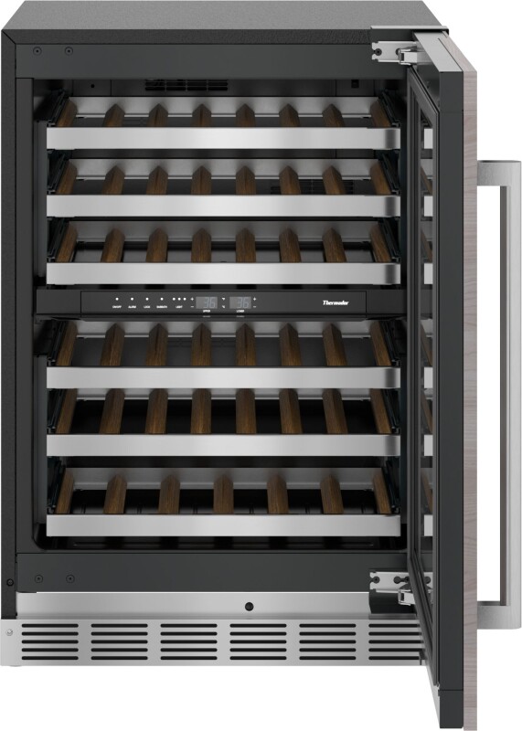 Freedom Under Counter Wine Cooler with Glass Door 24" Right Hinge T24UW905RP