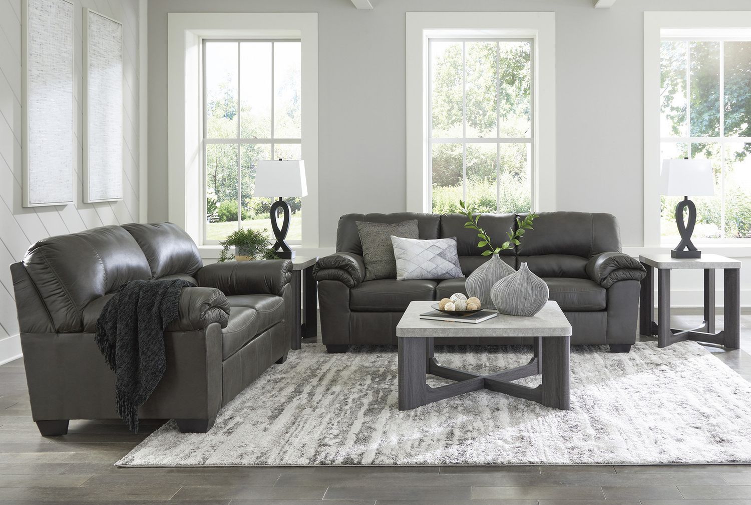 Sharstorm Gray Table Set of 3 T25113