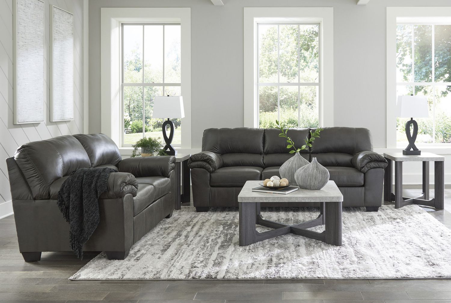 Sharstorm Gray Table Set of 3 T25113