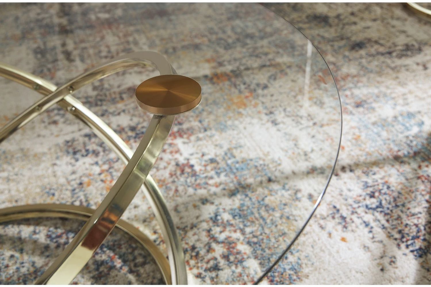 Crimonti Table Set of 3 In Champagne T27313
