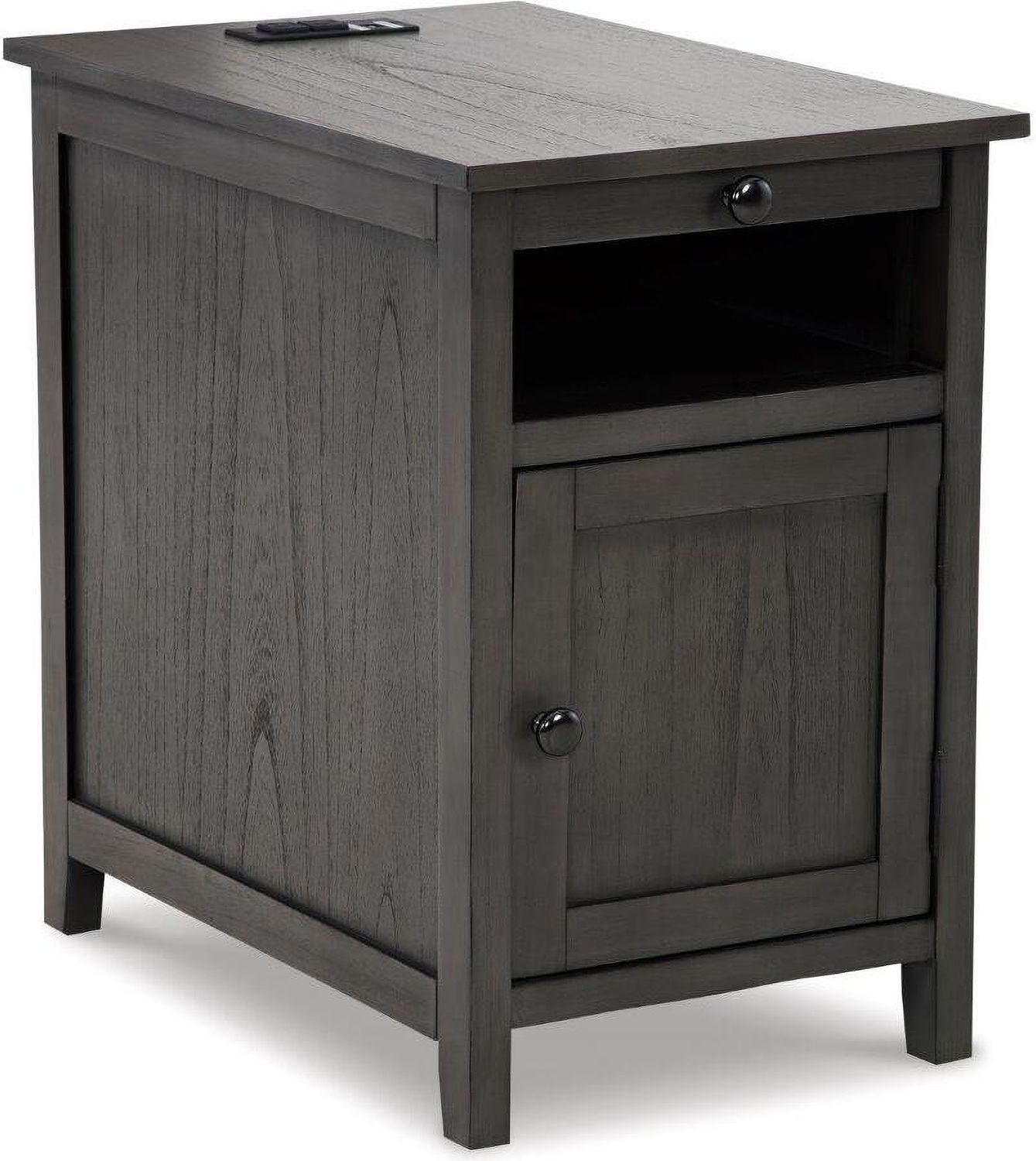 Treytown Gray Chairside Table T300317