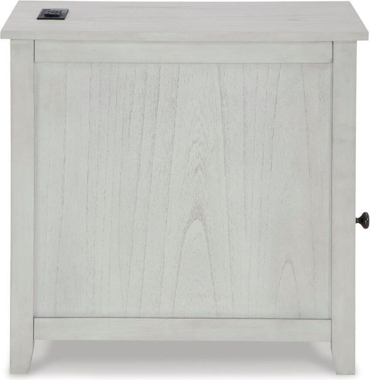 Treytown Antique White Chairside Table T300517