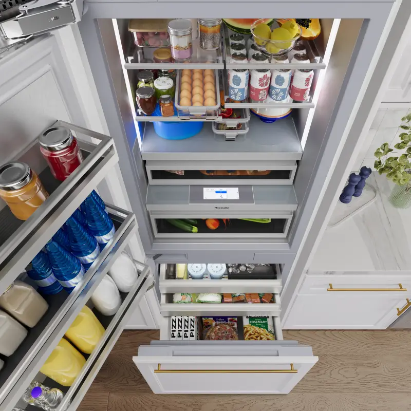 30" Built-in Bottom Freezer 2-Drawer T30IB100SP