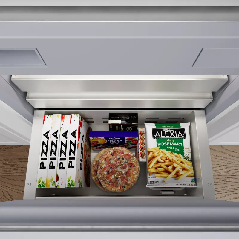 30" Built-in Bottom Freezer 2-Drawer T30IB100SP