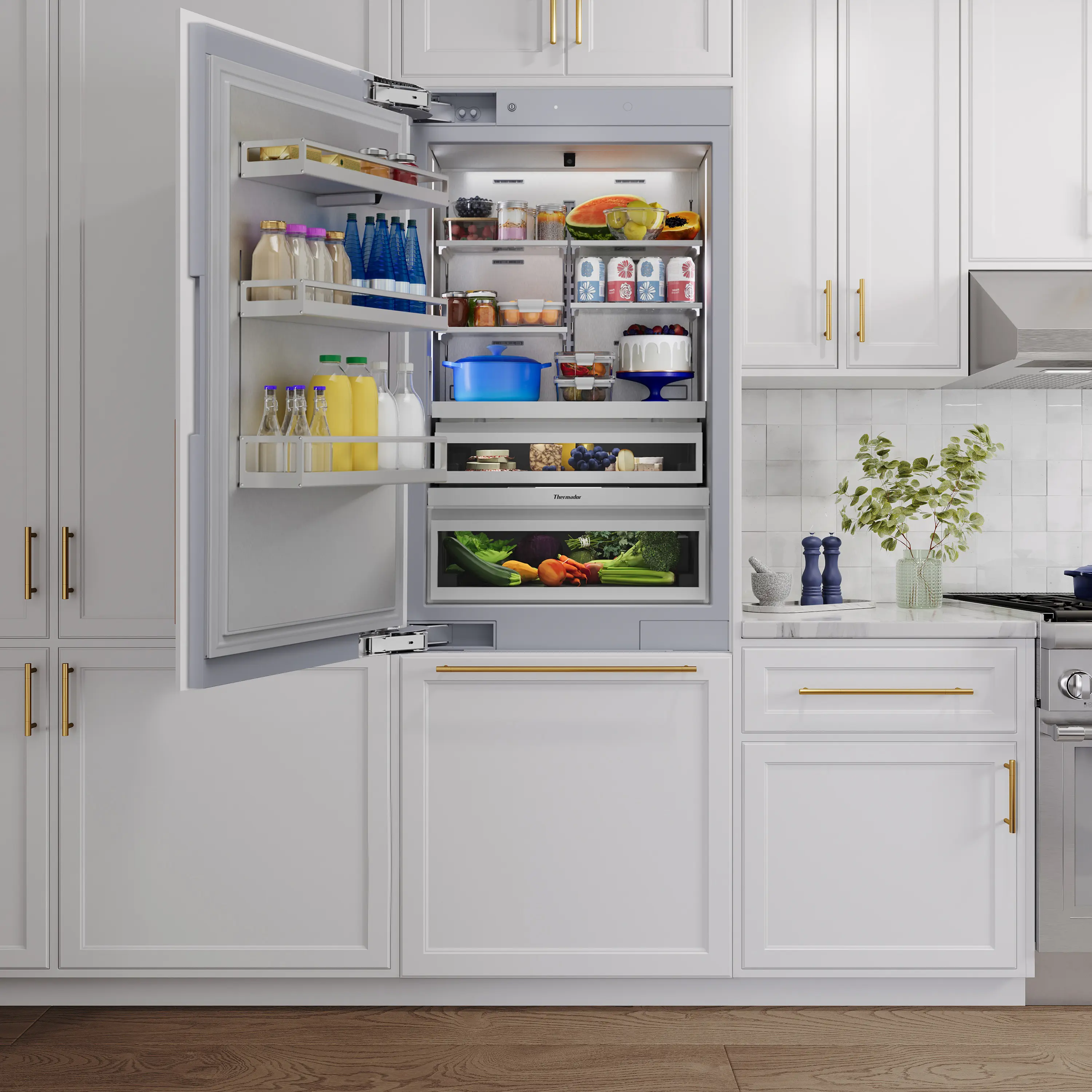 Freedom® Built-in Bottom Freezer 30'' Panel Ready T30IB100SP