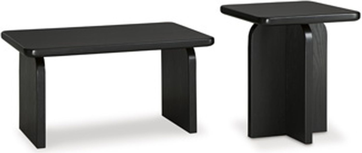 Mitchalli Table Set of 2 In Black T31312
