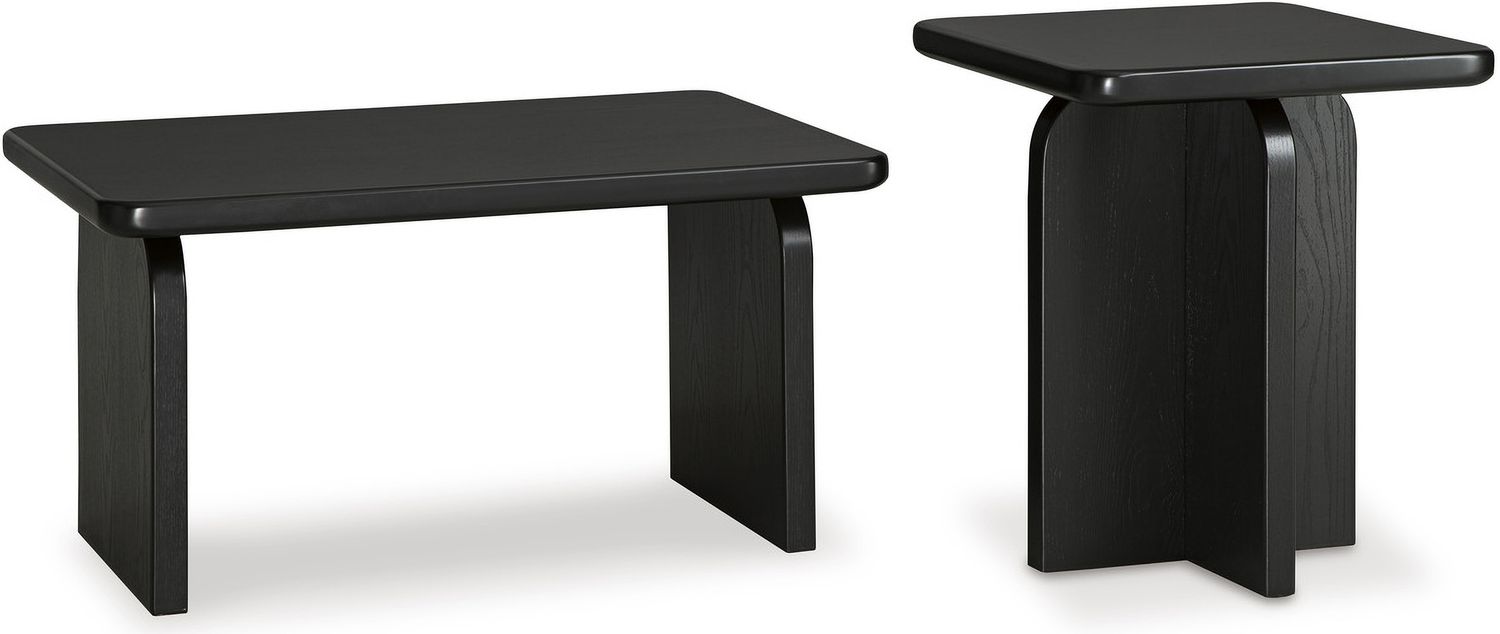 Mitchalli Table Set of 2 In Black T31312