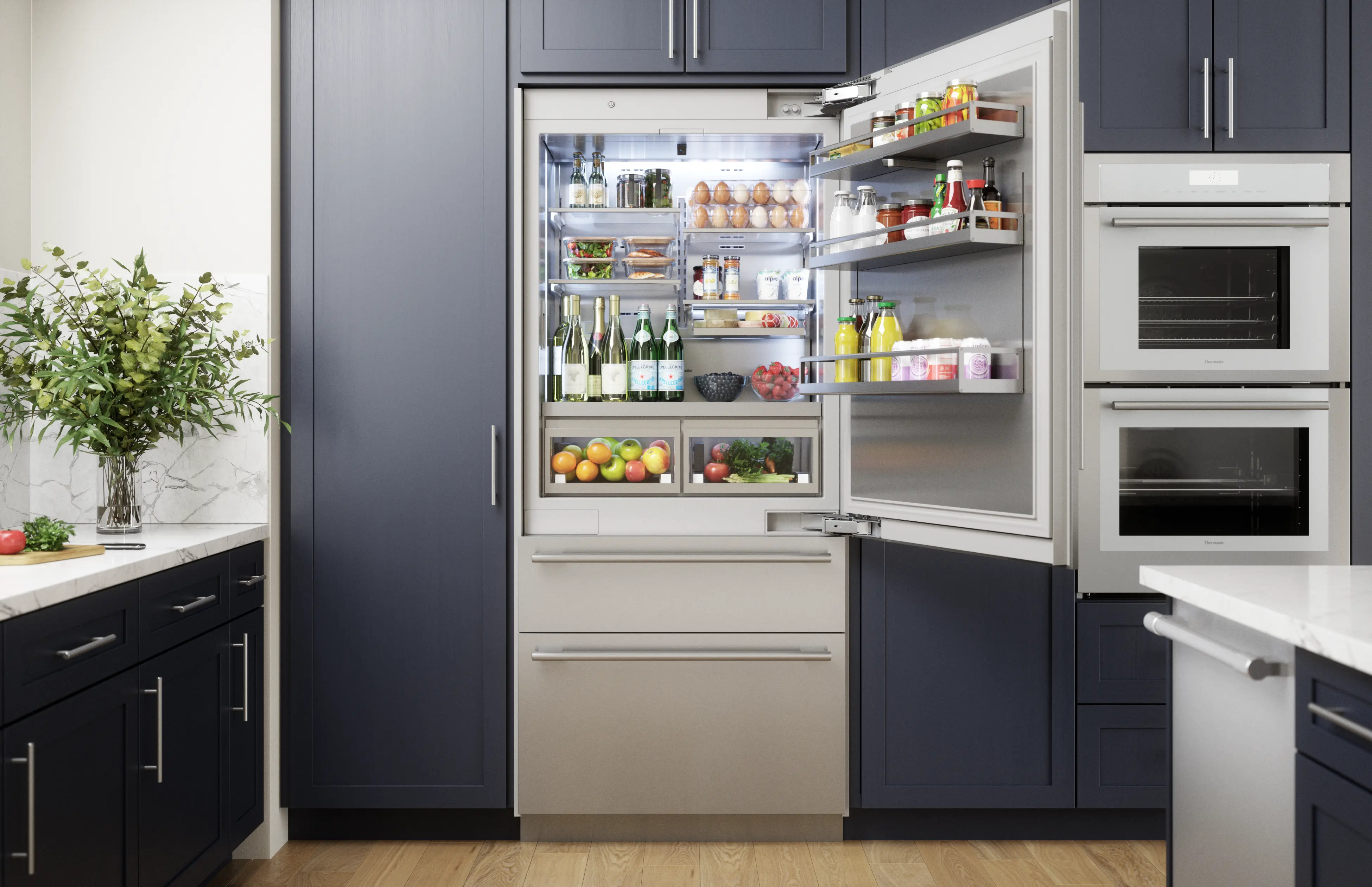 Freedom® Built-in Bottom Freezer 36'' Masterpiece® T36BB110SS