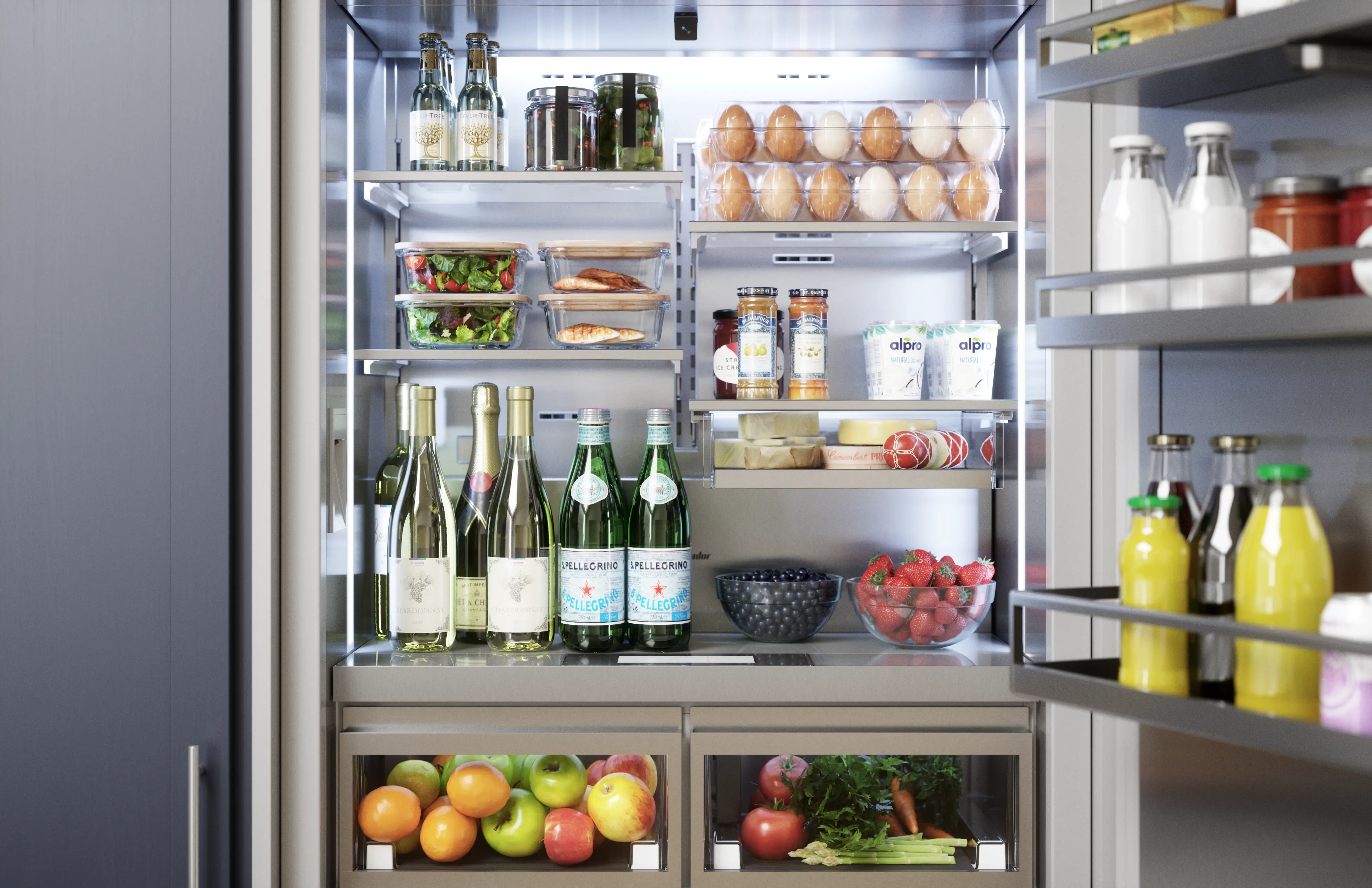 Freedom® Built-in Bottom Freezer 36'' Masterpiece® T36BB110SS