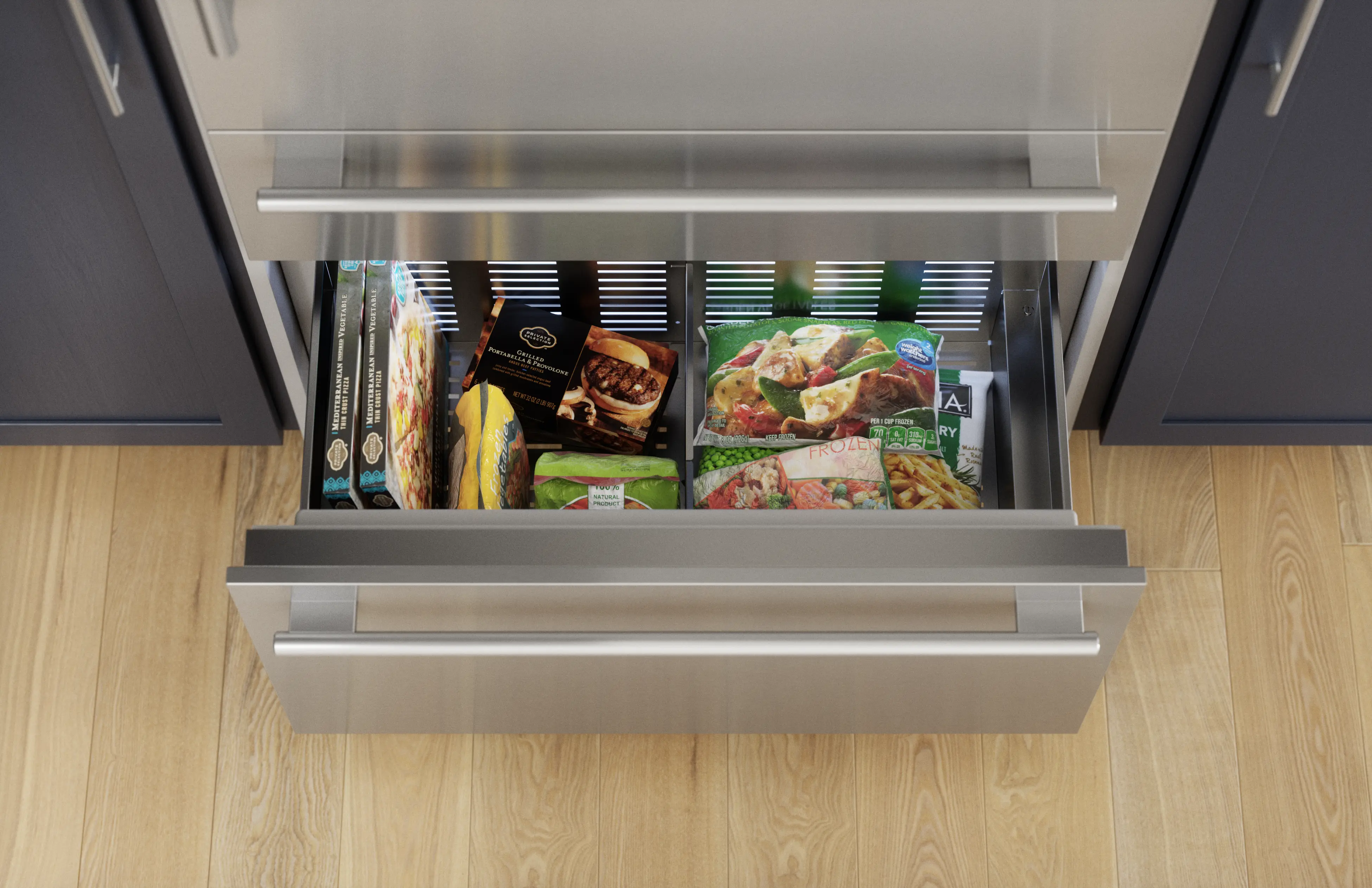 Freedom® Built-in Bottom Freezer 36'' Masterpiece® T36BB110SS