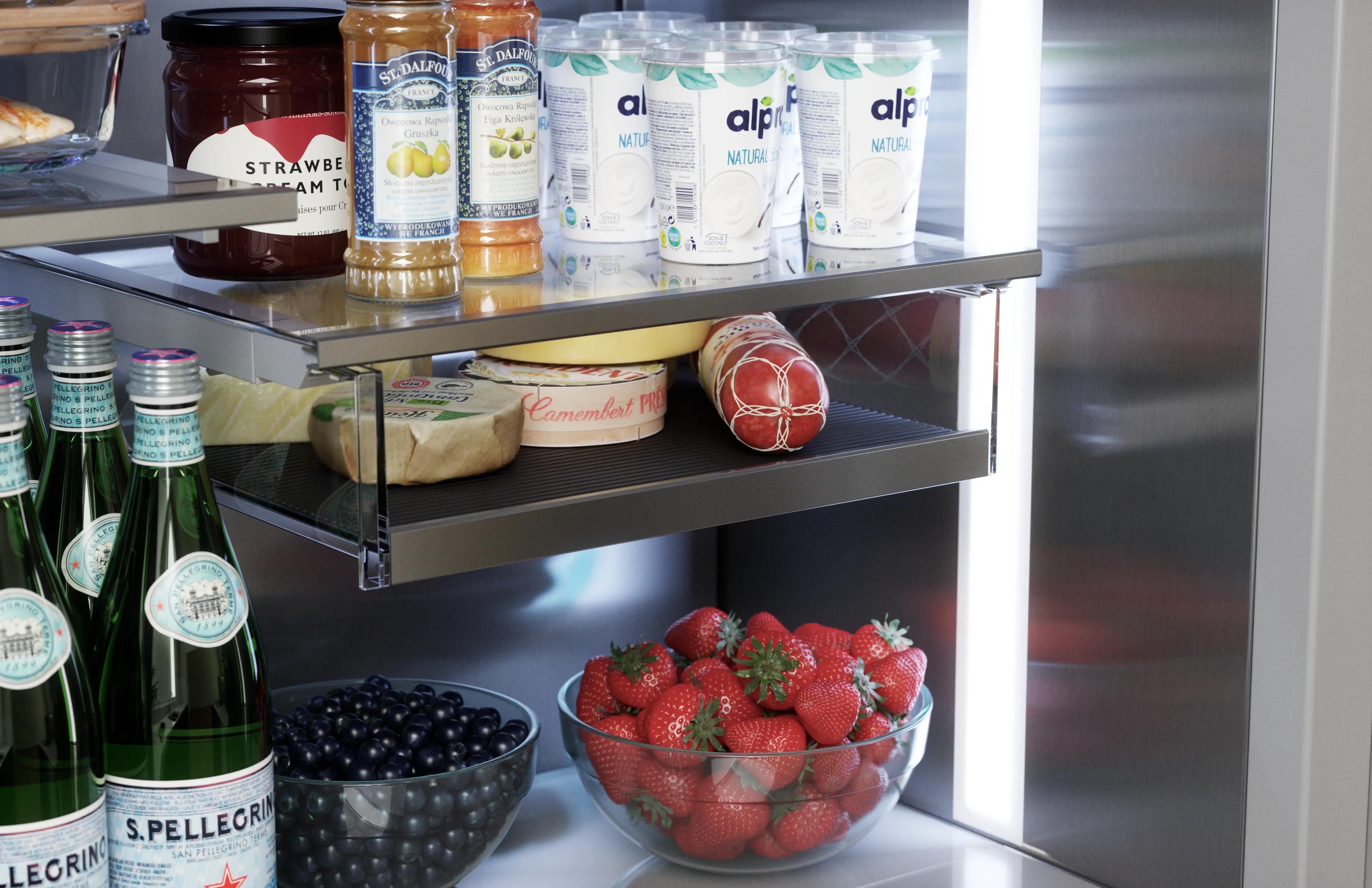 Freedom® Built-in Bottom Freezer 36'' Masterpiece® T36BB110SS