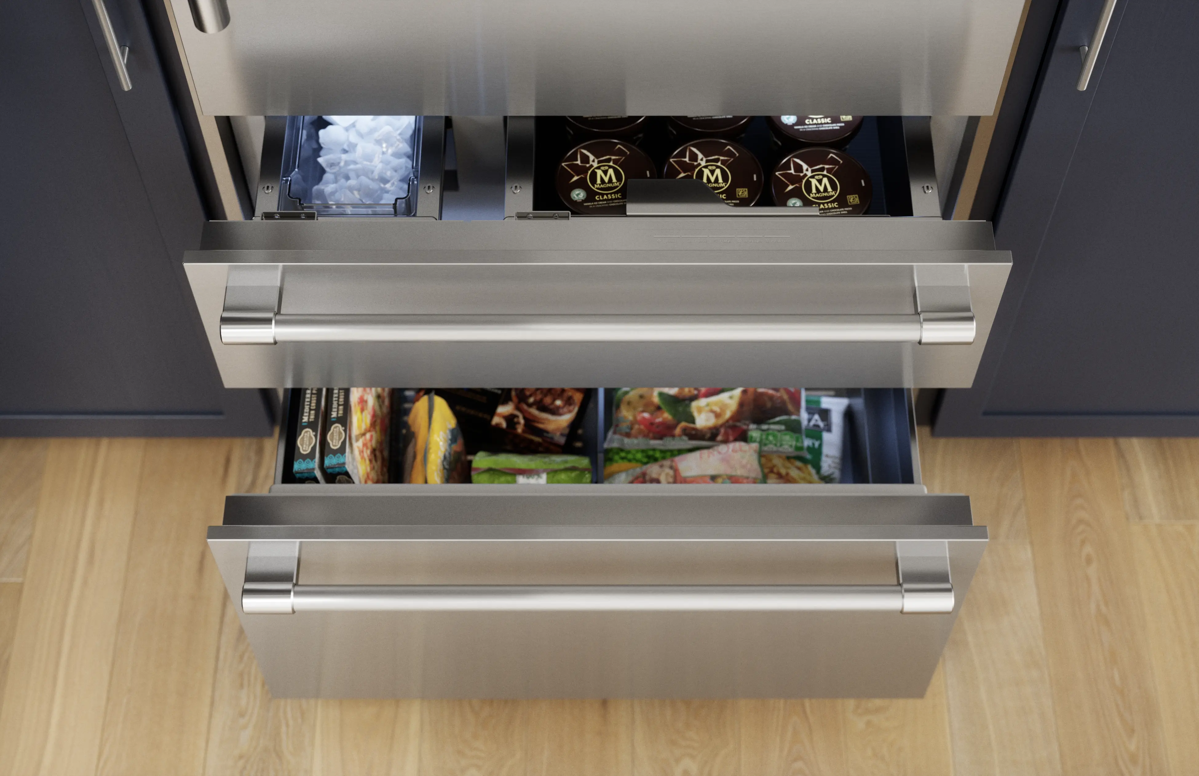 Freedom® Built-in Bottom Freezer 36'' Professional T36BB120SS