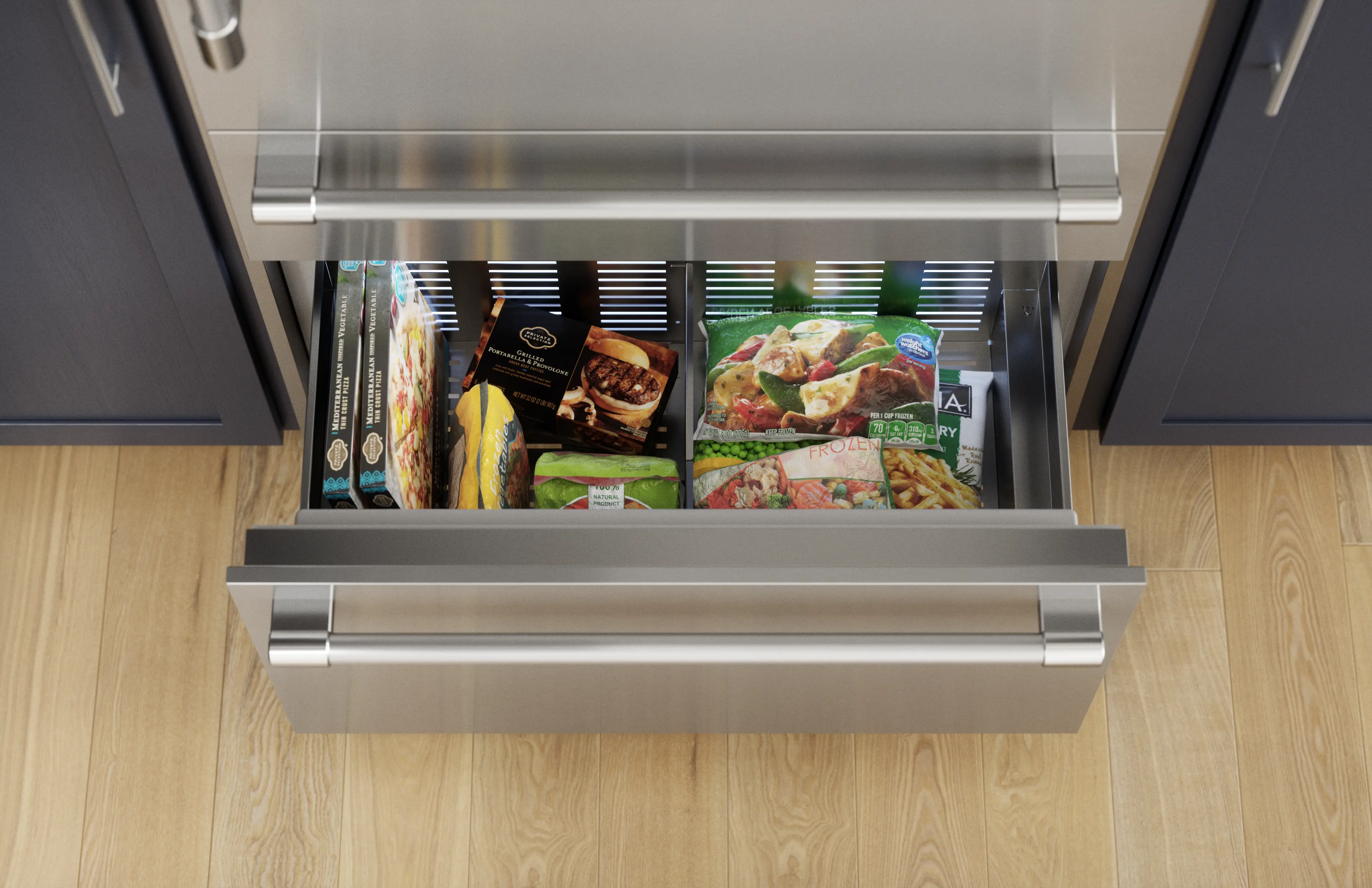 Freedom® Built-in Bottom Freezer 36'' Professional T36BB120SS