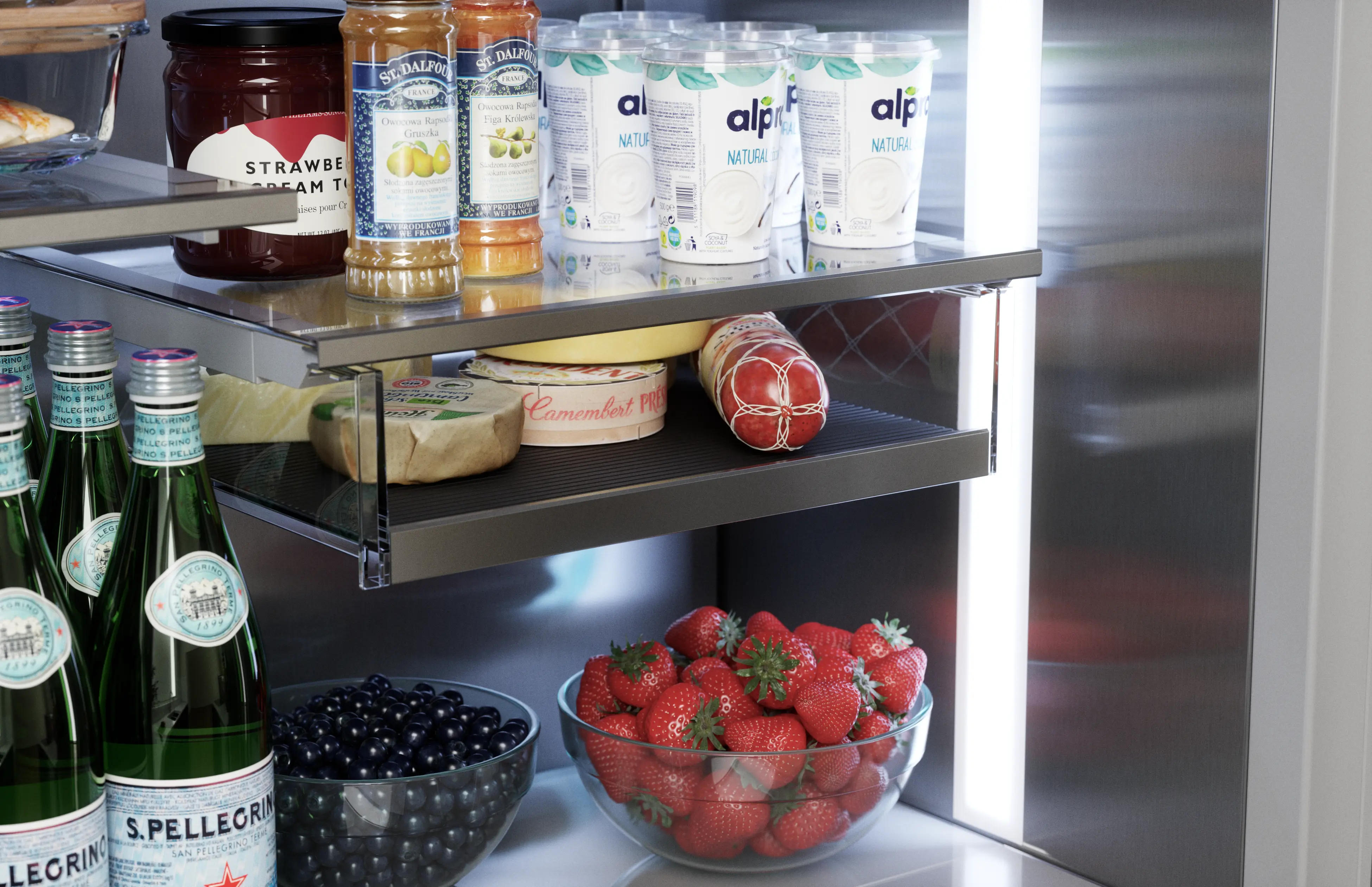 Freedom® Built-in Bottom Freezer 36'' Professional T36BB120SS