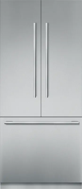 36-Inch Built-in Stainless Steel Masterpiece®French Door Bottom Freezer T36BT910NS