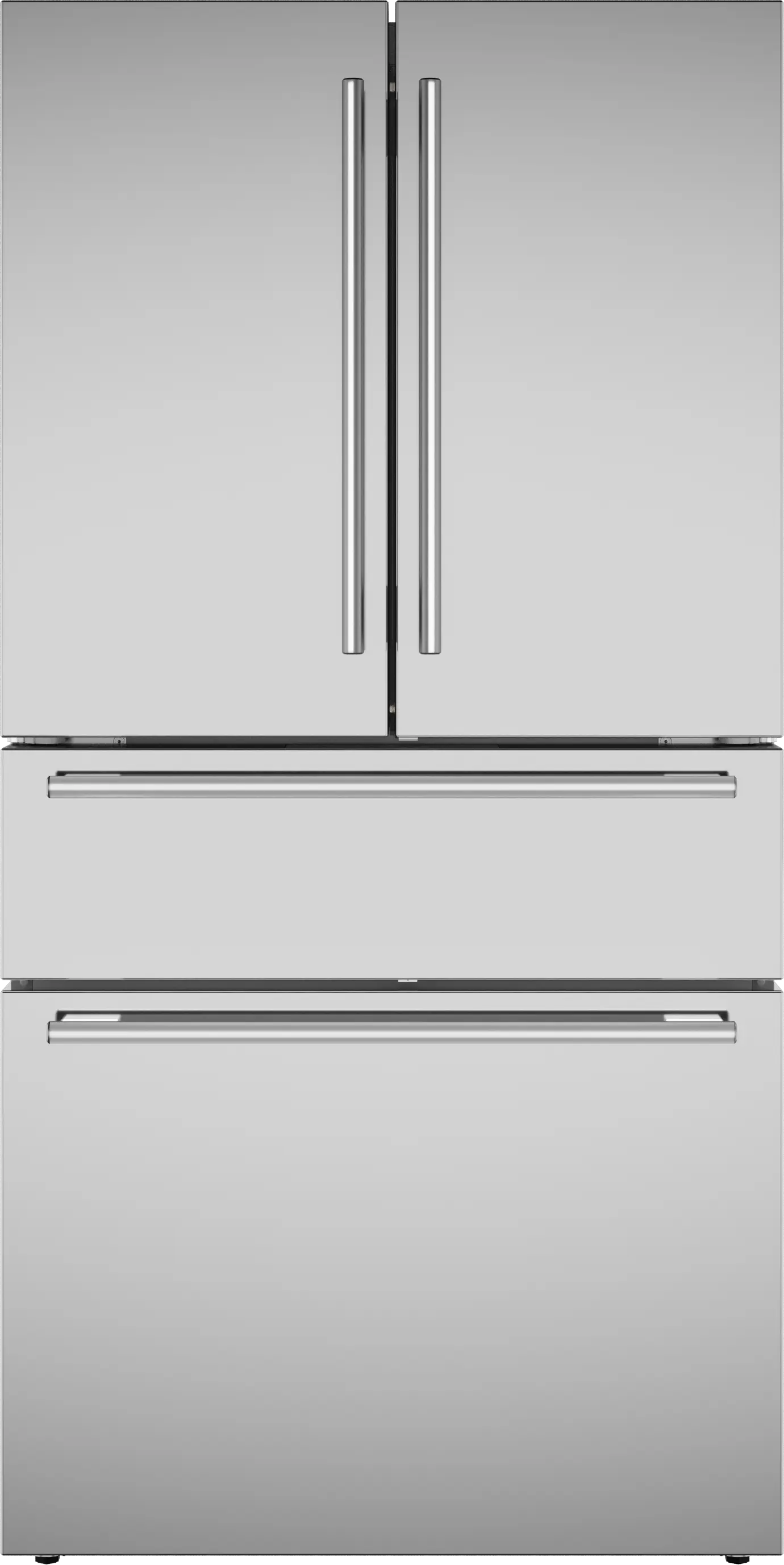 Freedom® Freestanding French Door Bottom Mount Refrigerator 36'' Masterpiece® T36FL810NS