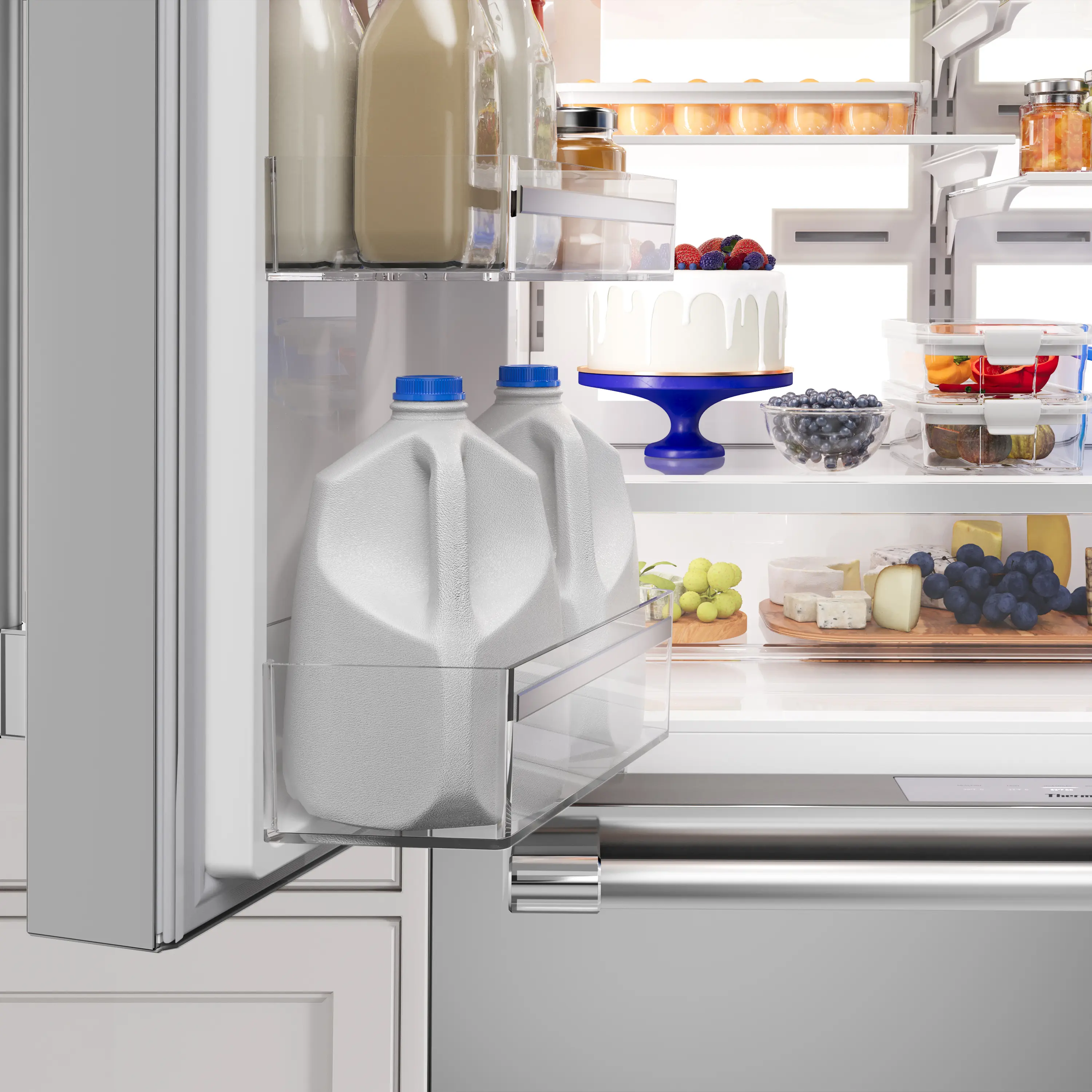 Freedom® Freestanding French Door Bottom Mount Refrigerator 36'' Professional T36FL821NS