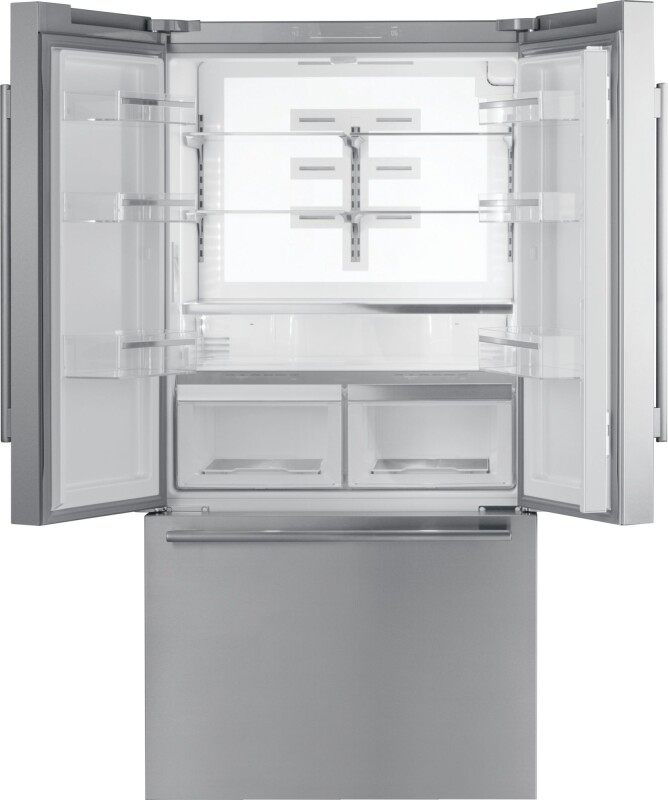 Freedom Freestanding French Door Bottom Mount Refrigerator 36" Masterpiece® T36FT810NS
