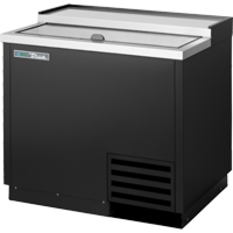 Solid Slide Lid Glass and Plate Chiller/Froster with Hydrocarbon Refrigerant T36GCHC