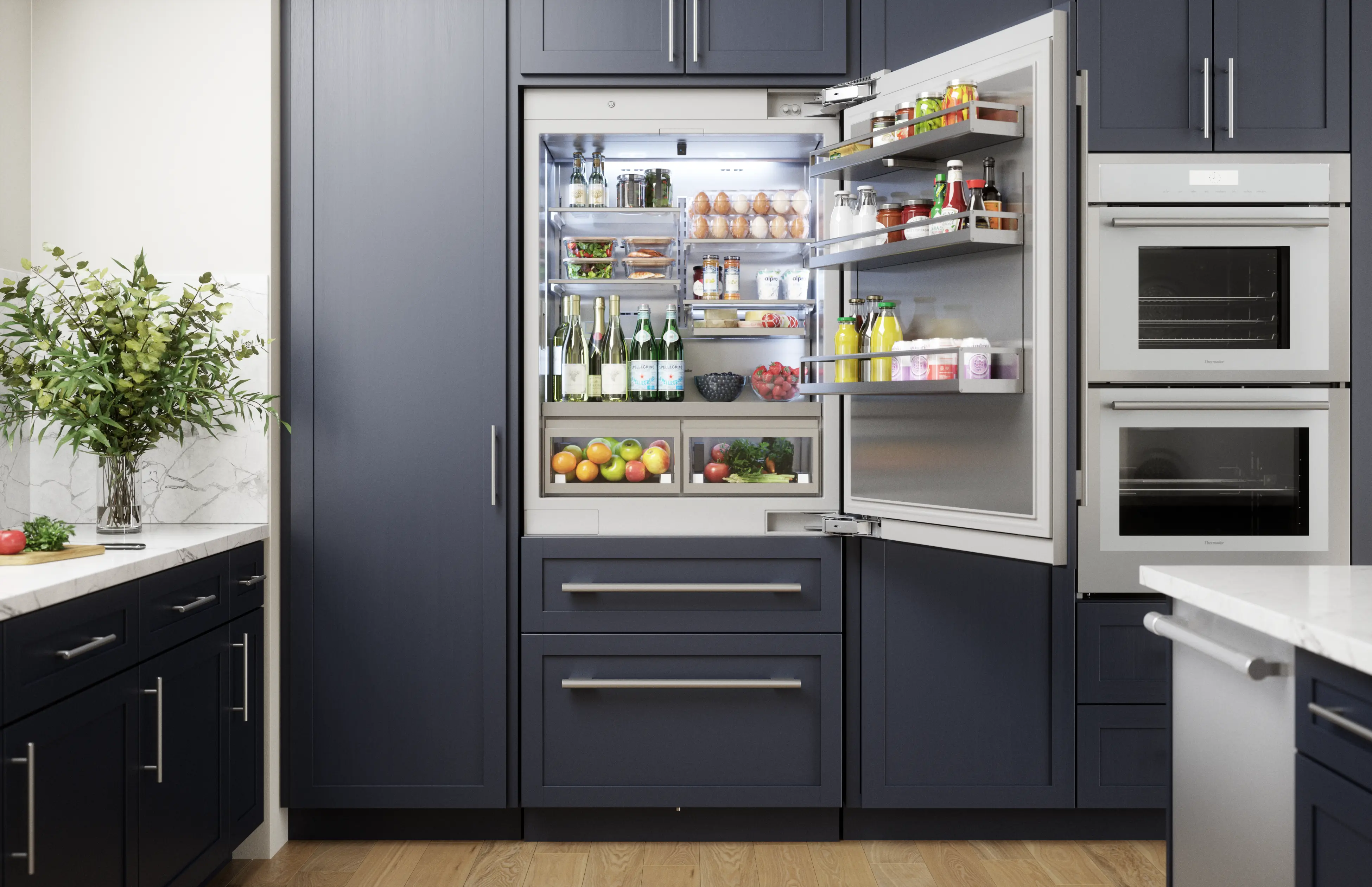 Freedom® Built-in Bottom Freezer 36'' Panel Ready T36IB100SP