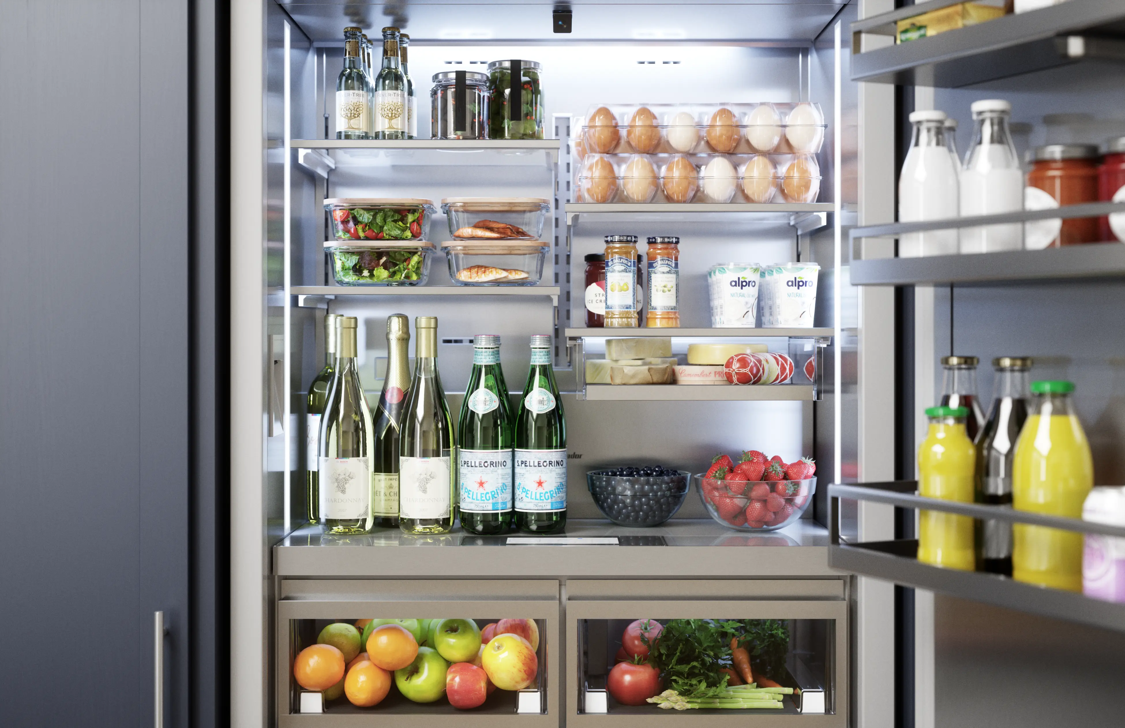 Freedom® Built-in Bottom Freezer 36'' Panel Ready T36IB100SP