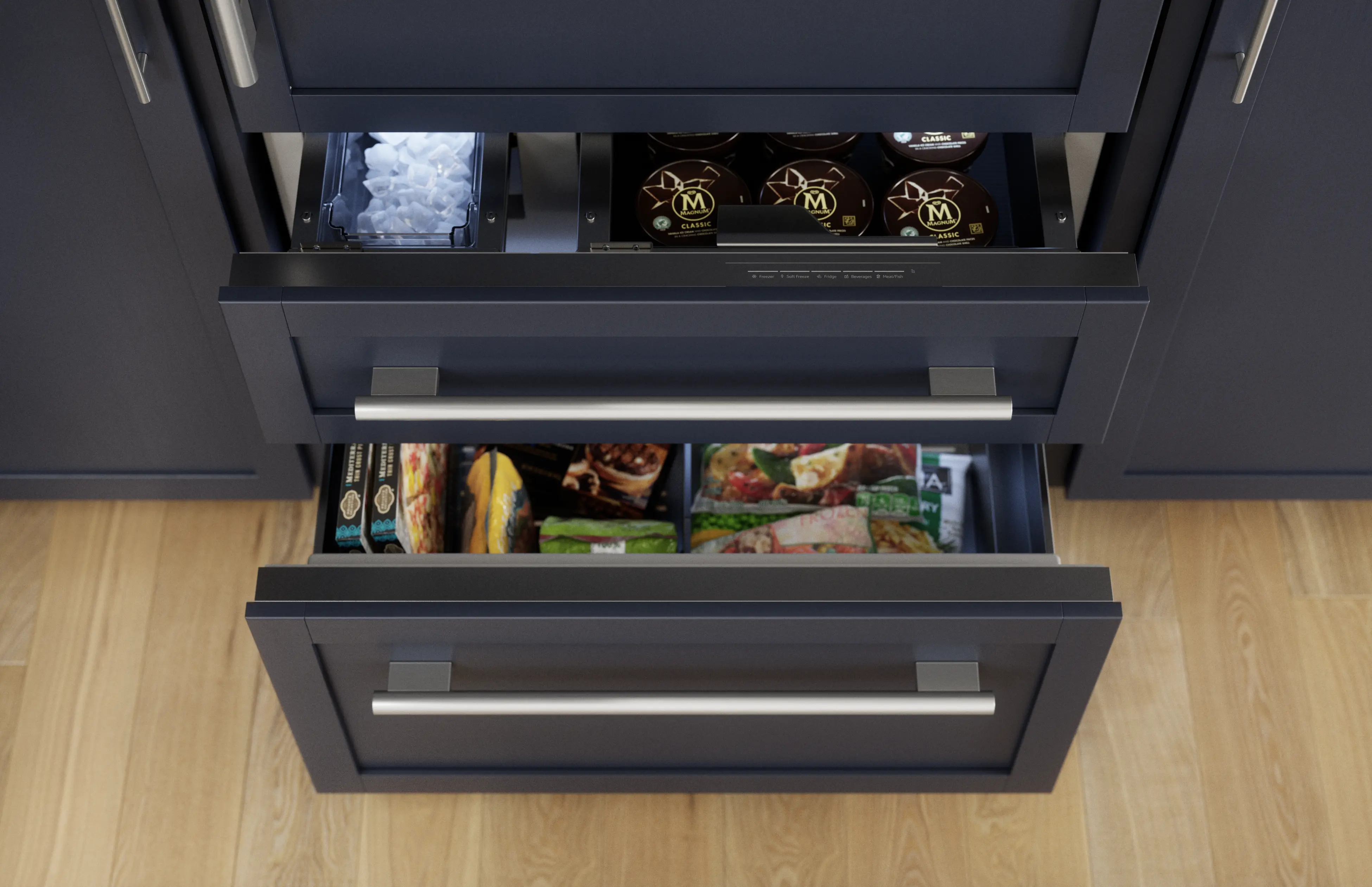 Freedom® Built-in Bottom Freezer 36'' Panel Ready T36IB100SP