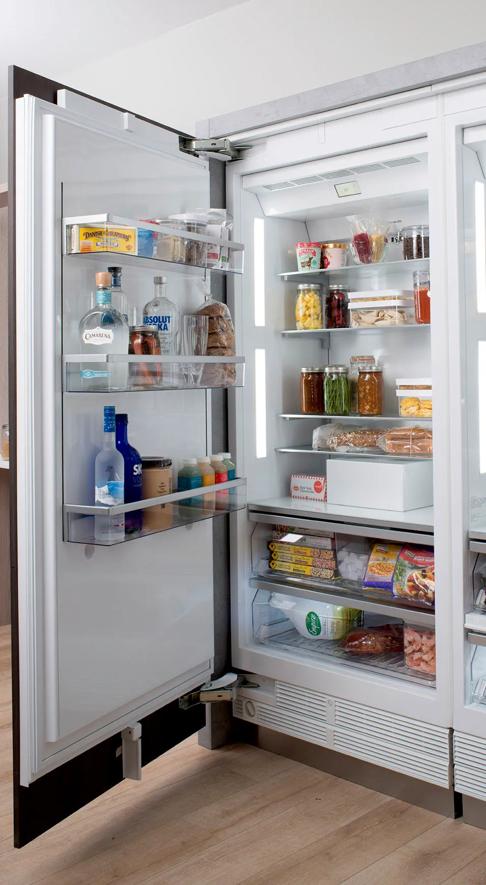 36-Inch Built-in Panel Ready Freezer Column with Internal Ice Maker T36IF900SP