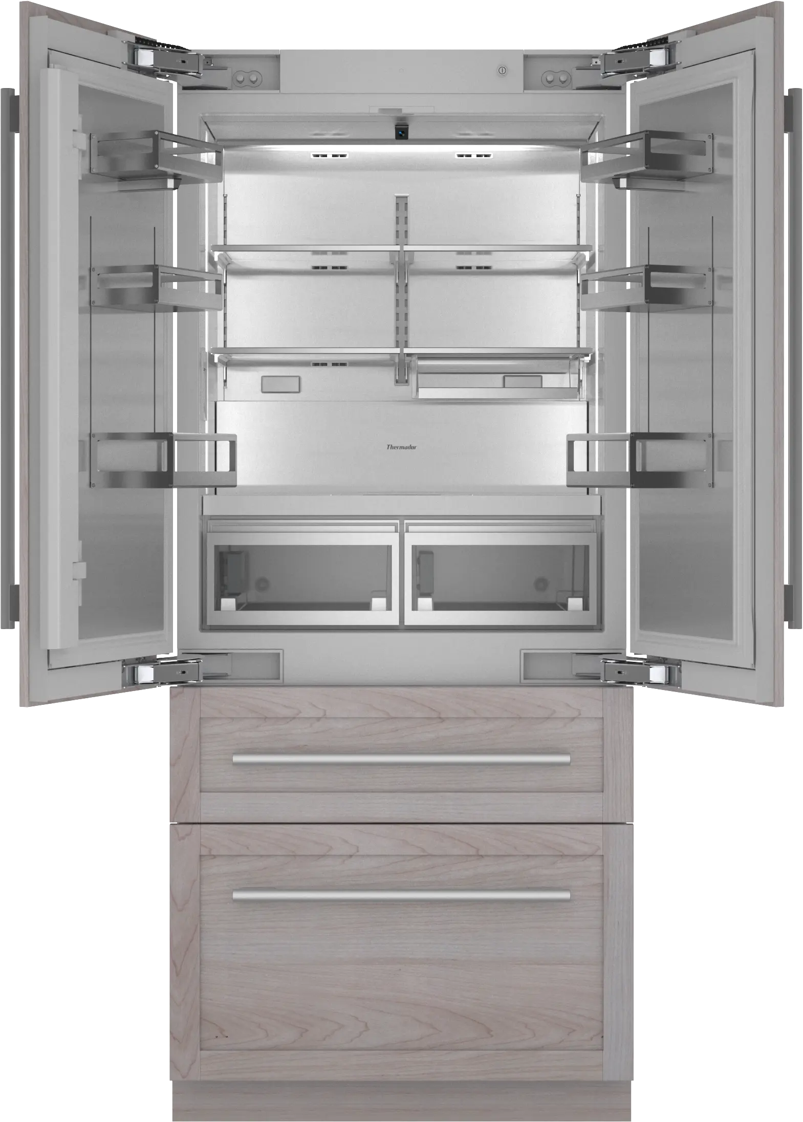 FreedomĀ® Built-in French Door Bottom Freezer 36'' Panel Ready T36IT100NP