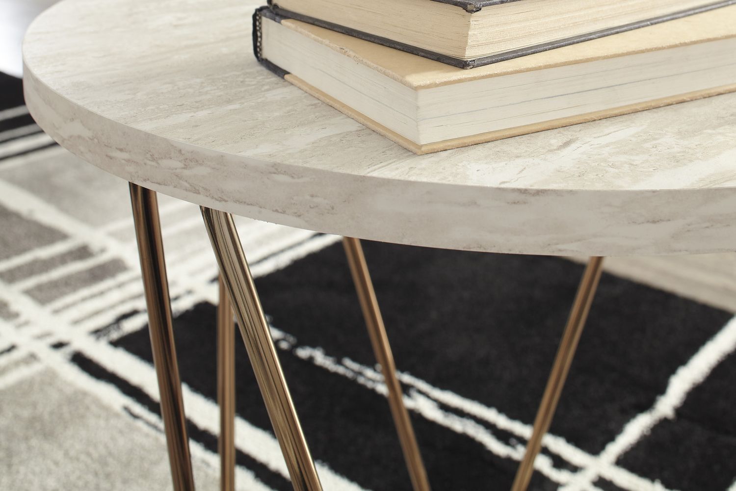 Tarica Two Tone Table Set of 3 T38513