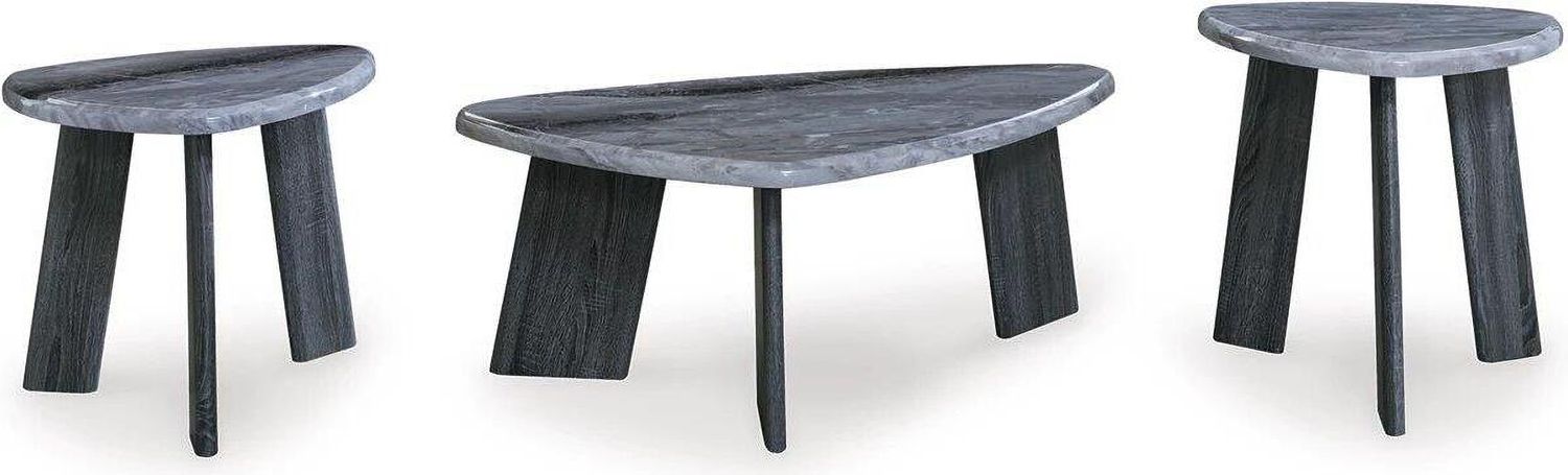 Bluebond Table Set of 3 In Gray T39013