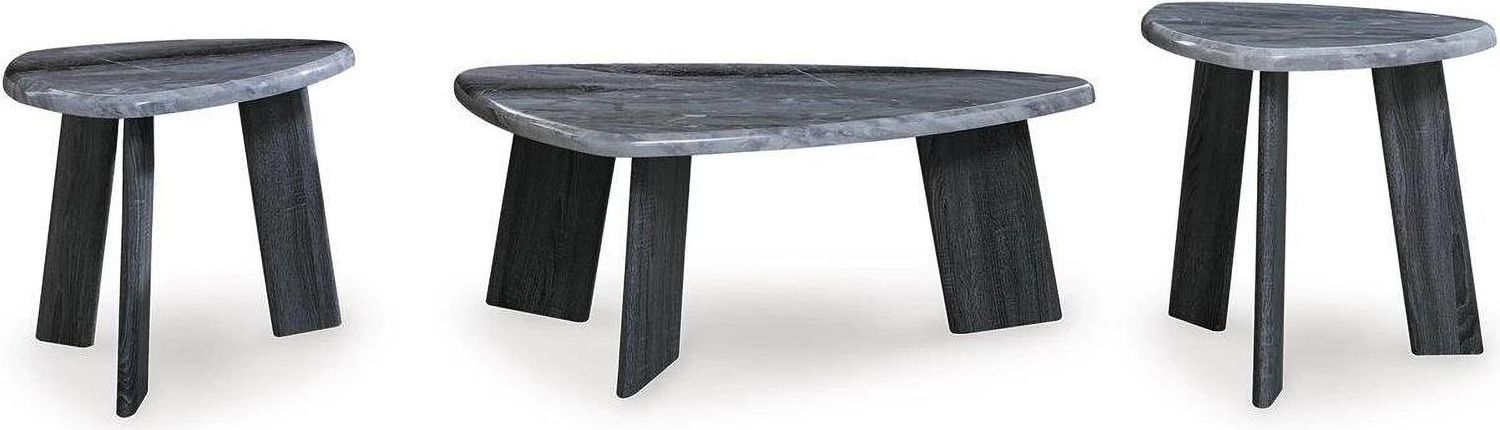 Bluebond Table Set of 3 In Gray T39013