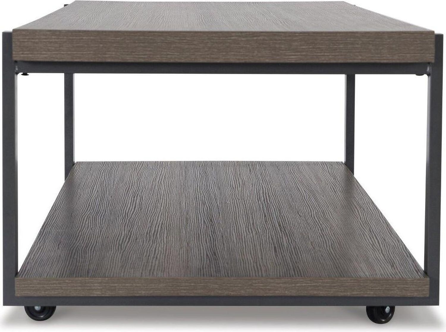 Wilmaden Gray And Black Occasional Table Set T39313