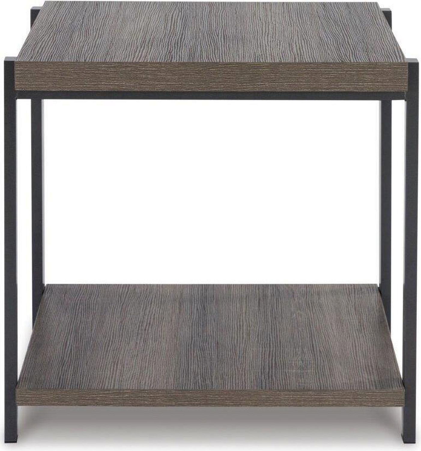 Wilmaden Gray And Black Occasional Table Set T39313