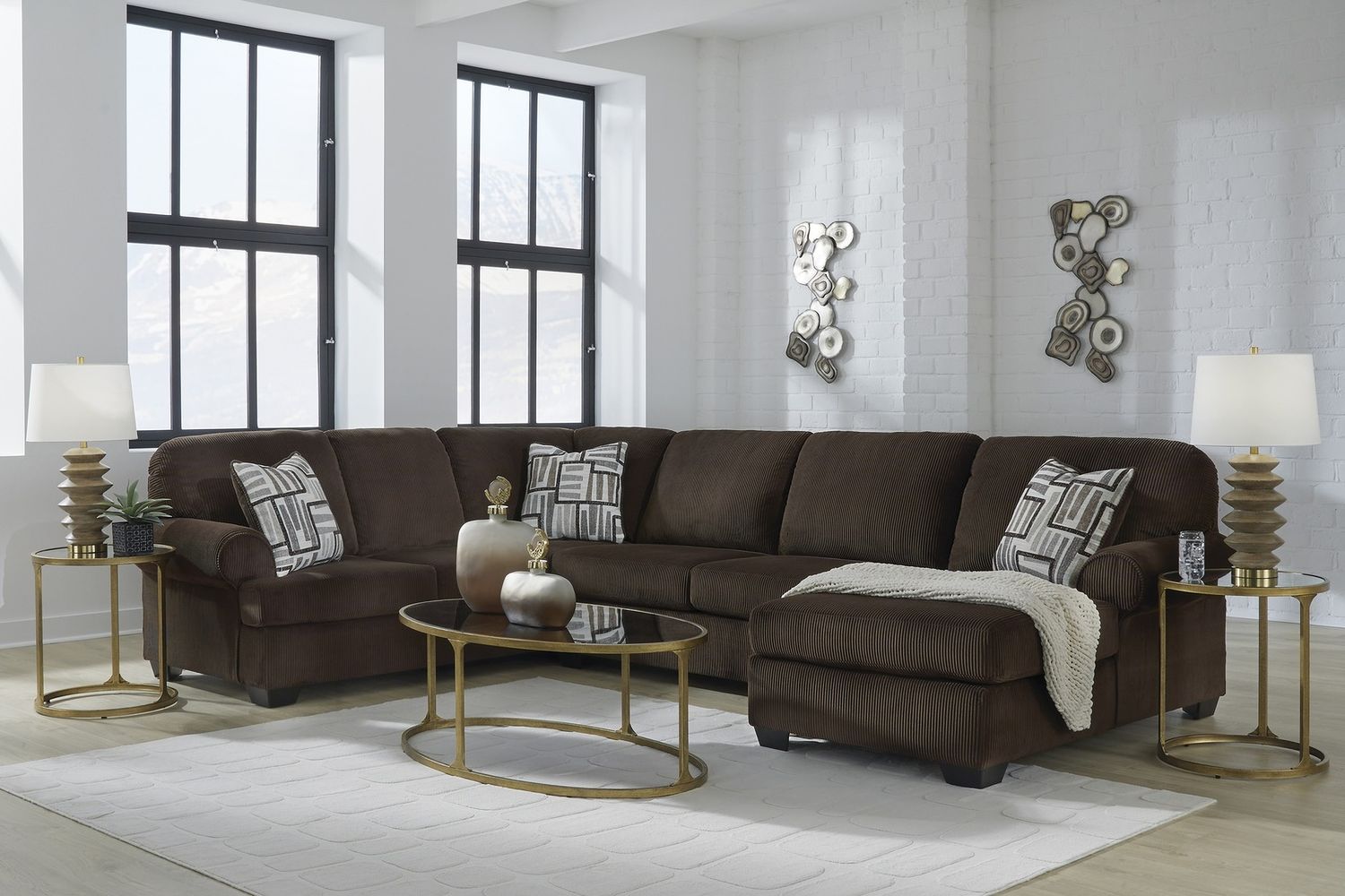 Korajane Coffee Table In Antique Gold T3990