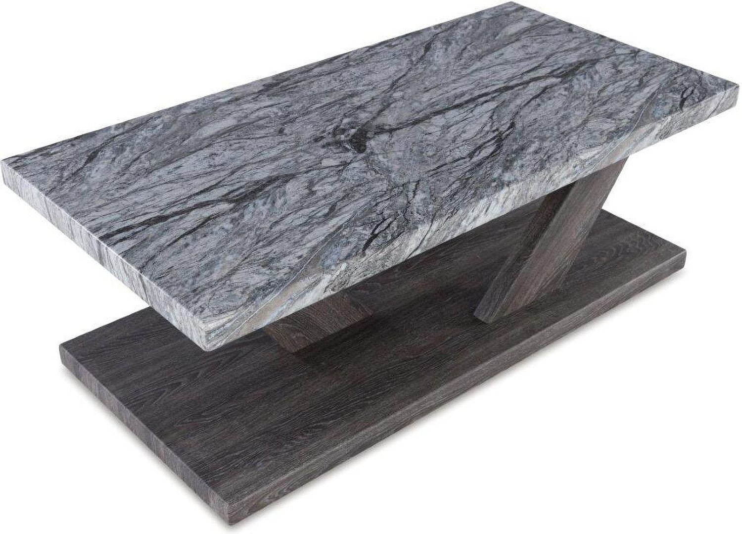 Bensonale Brown And Gray Occasional Table Set T40013