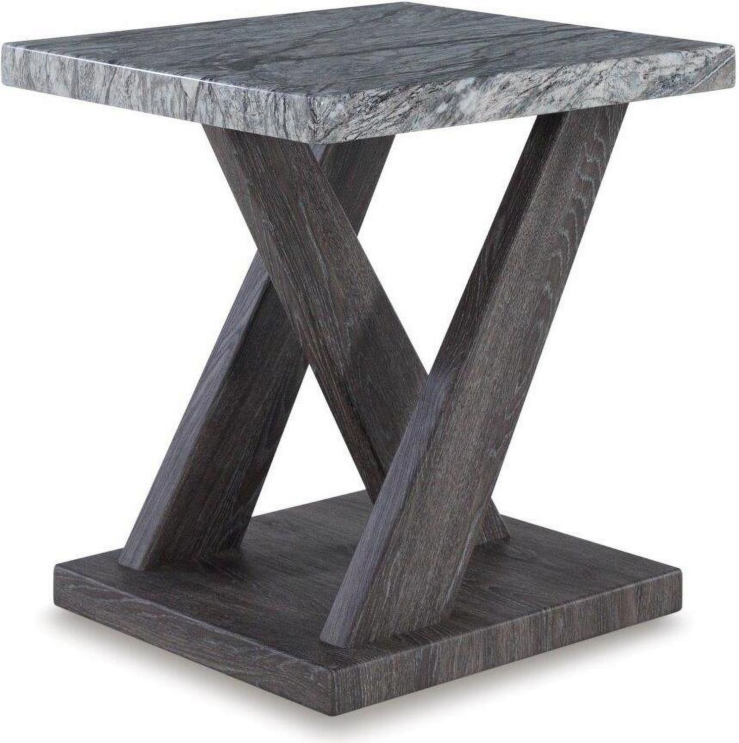 Bensonale Brown And Gray Occasional Table Set T40013