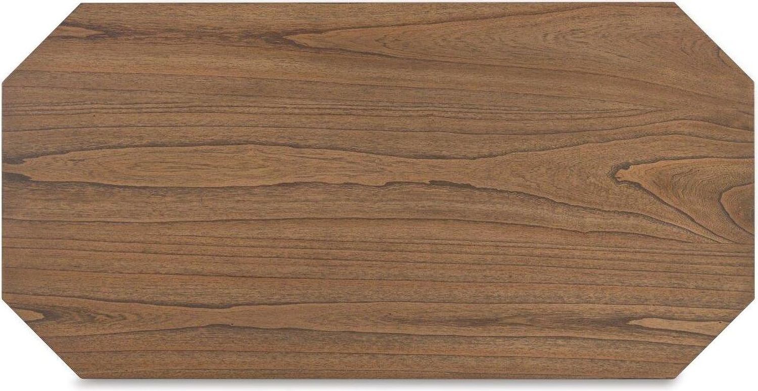 Landocken Brown And Blue Occasional Table Set T40213