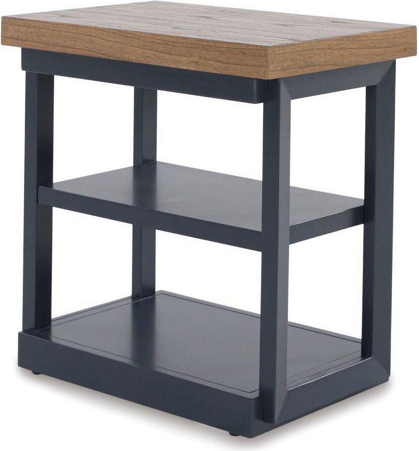 Landocken Brown And Blue Occasional Table Set T40213