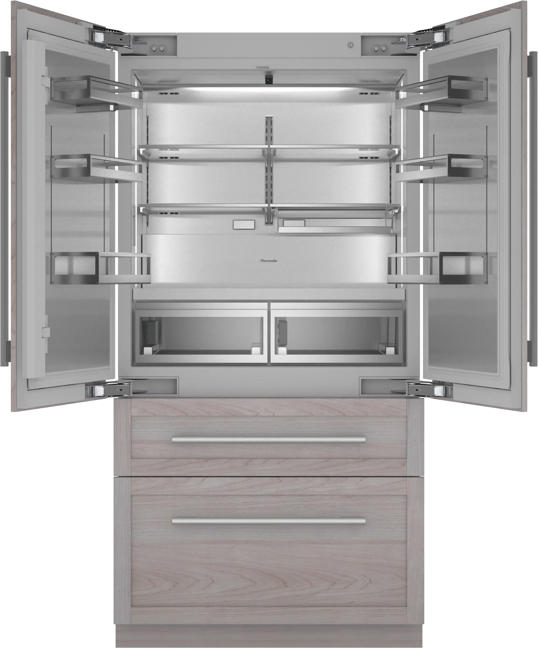 FreedomĀ® Built-in French Door Bottom Freezer Panel Ready T42IT100NP