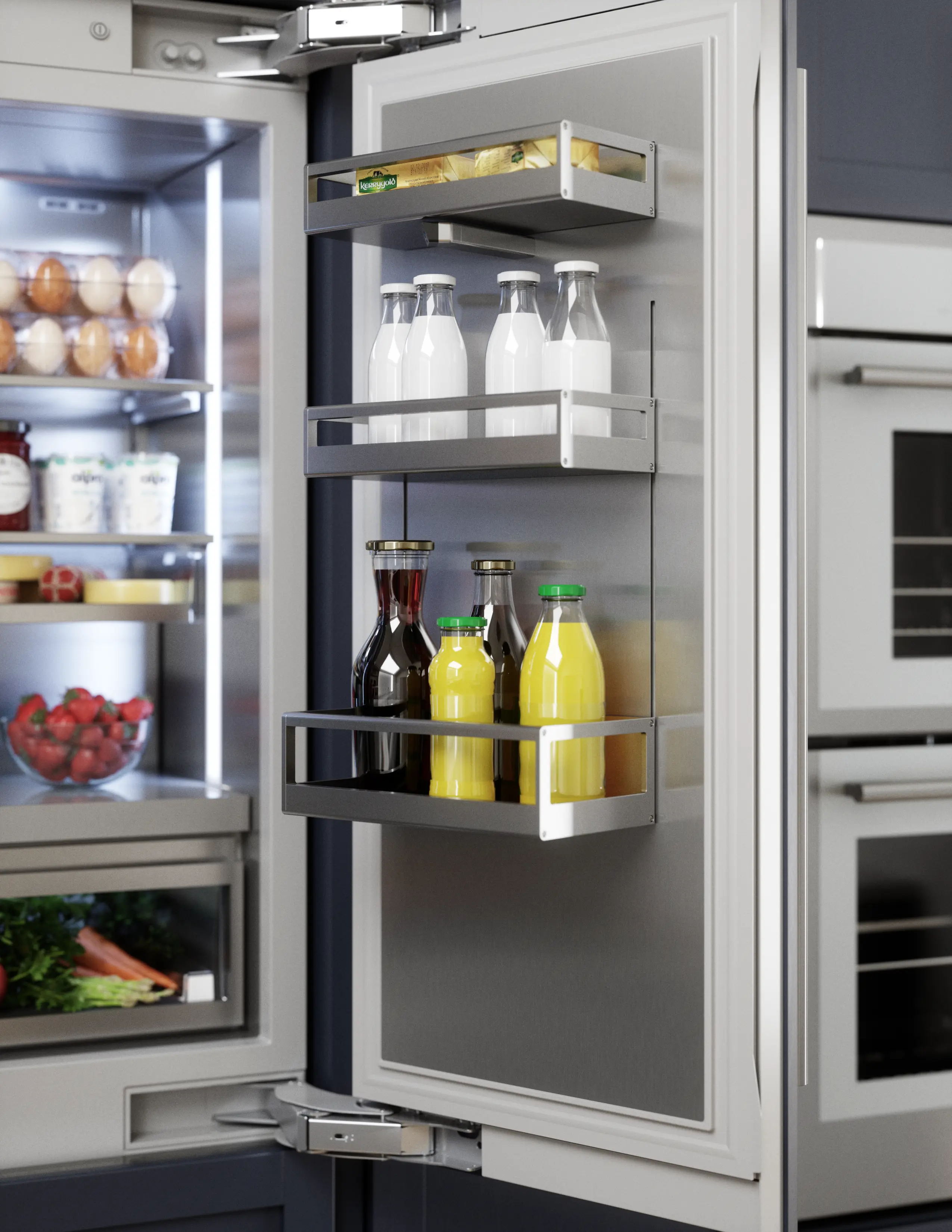FreedomĀ® Built-in French Door Bottom Freezer Panel Ready T42IT100NP