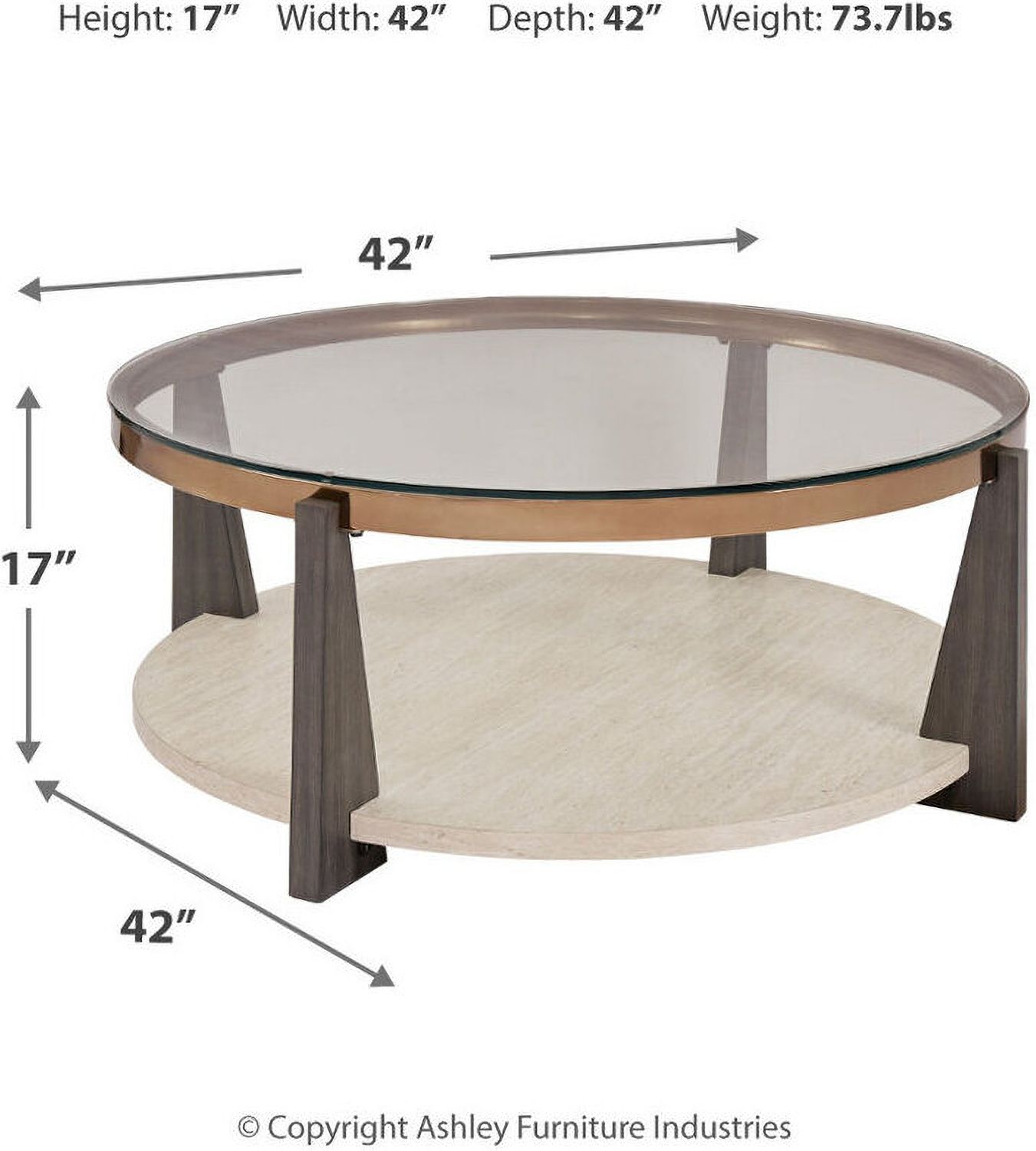 Frazwa Coffee Table In Multi T4328