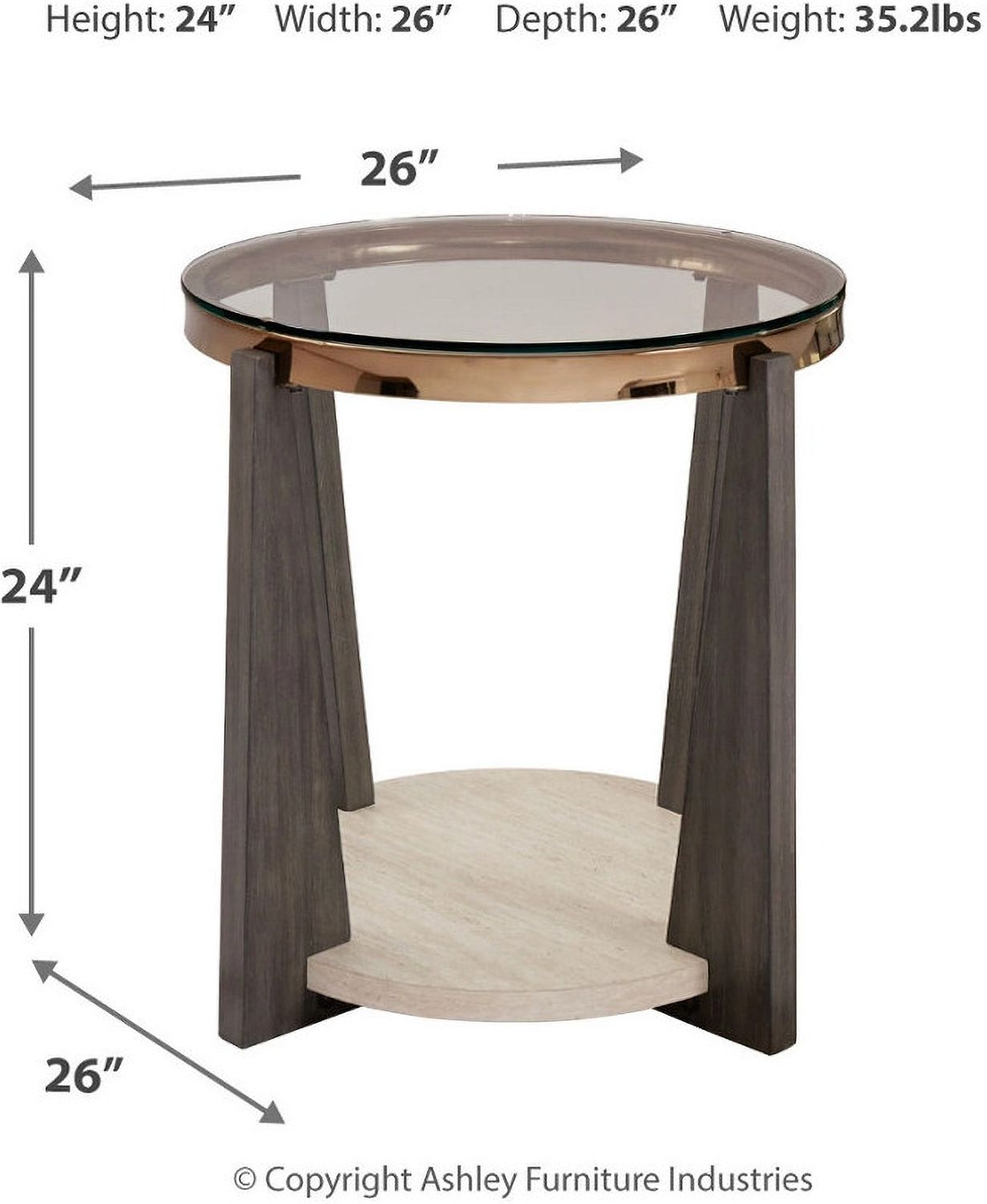 Frazwa Ocassional Table Set In Multi T432T1