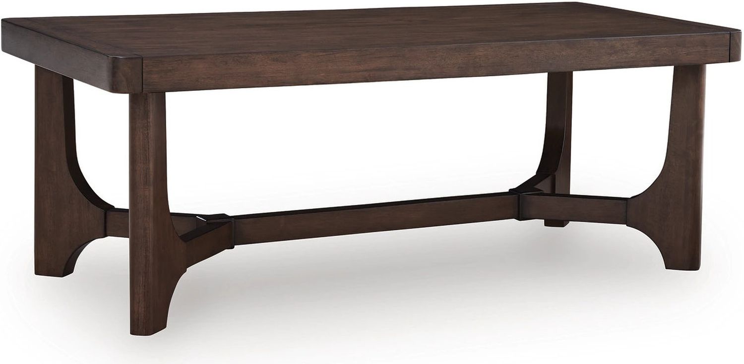 Korestone Coffee Table In Dark Brown T4381