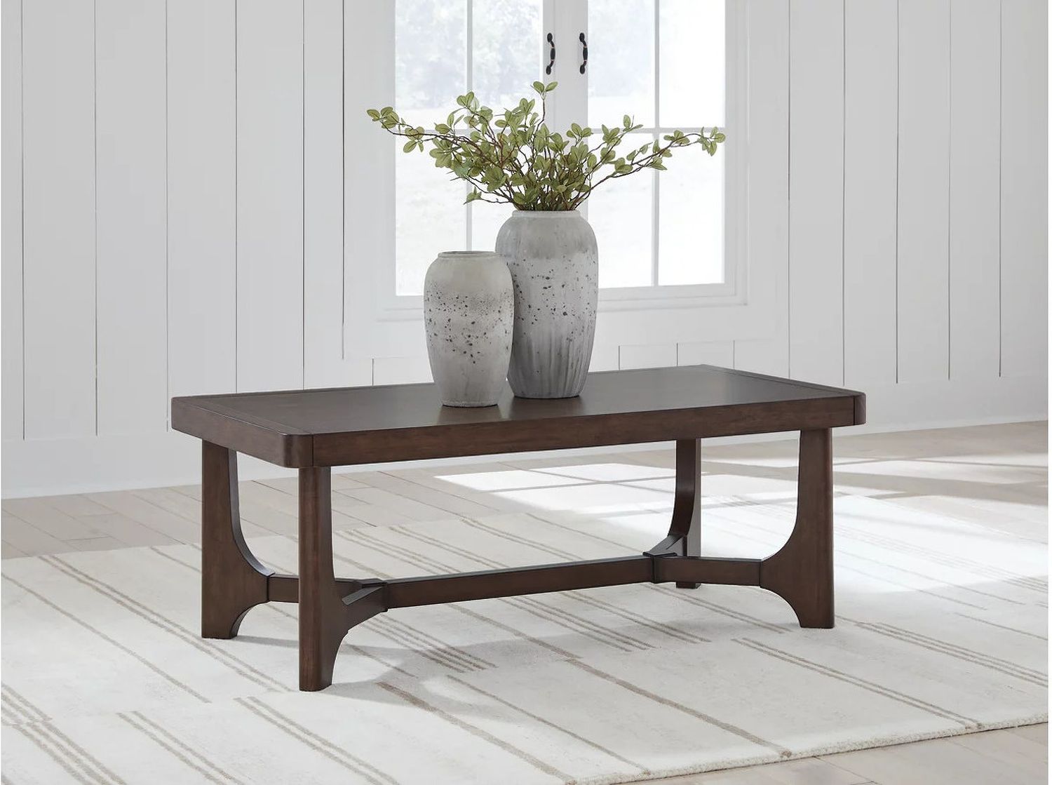 Korestone Coffee Table In Dark Brown T4381
